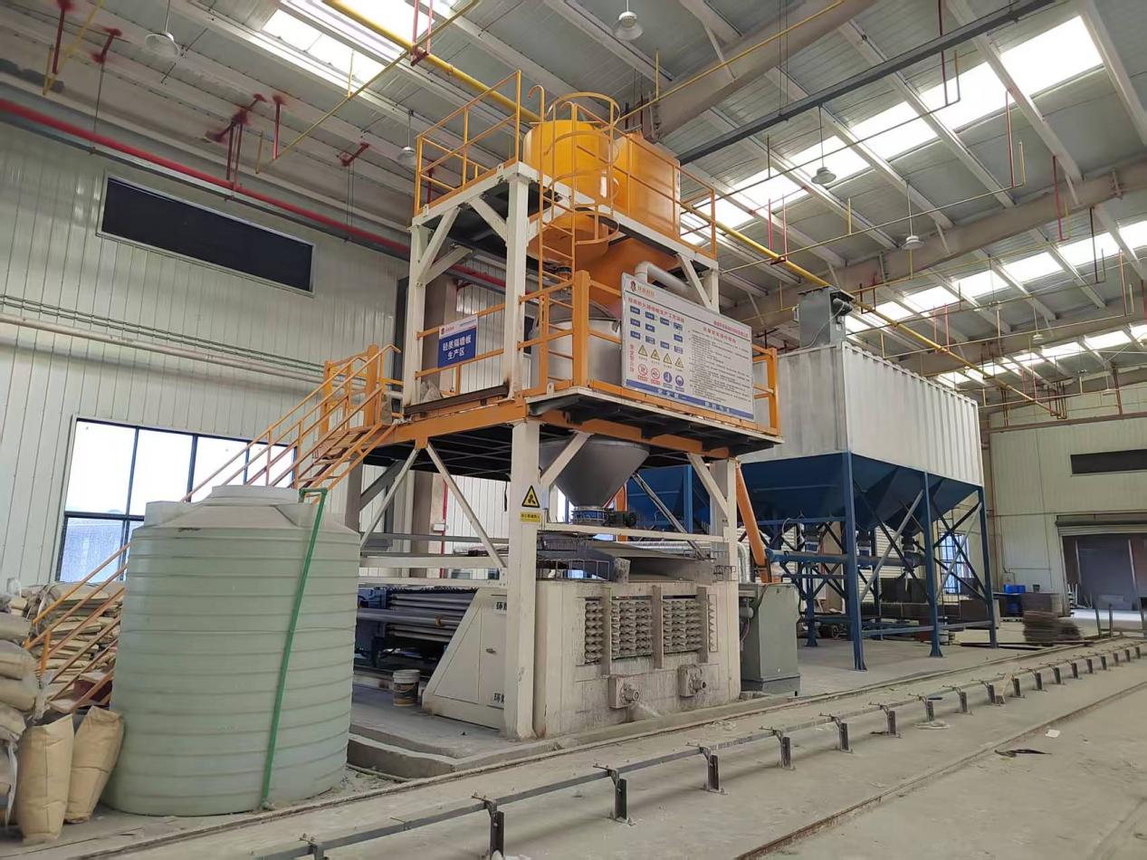 Material production line in Qujing facility